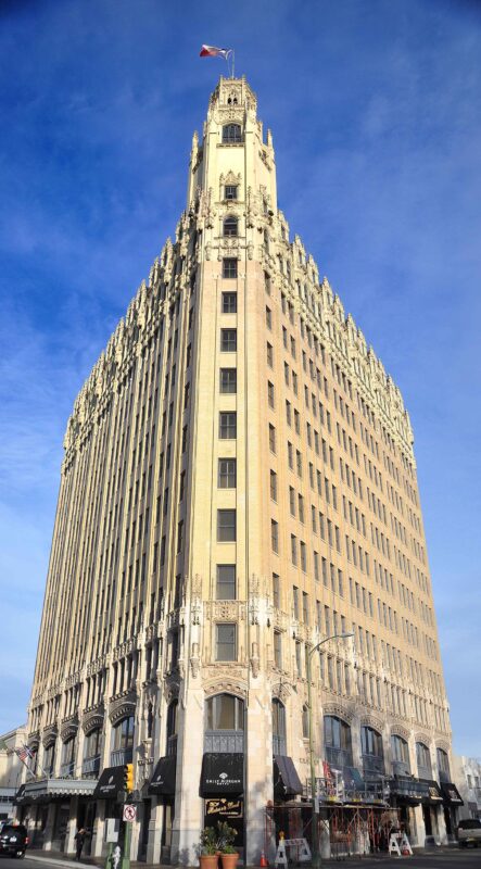 The Emily Morgan Hotel, in downtown San Antonio, is named in honor of the Texas heroine Emily D. West, a.k.a. Emily Morgan.