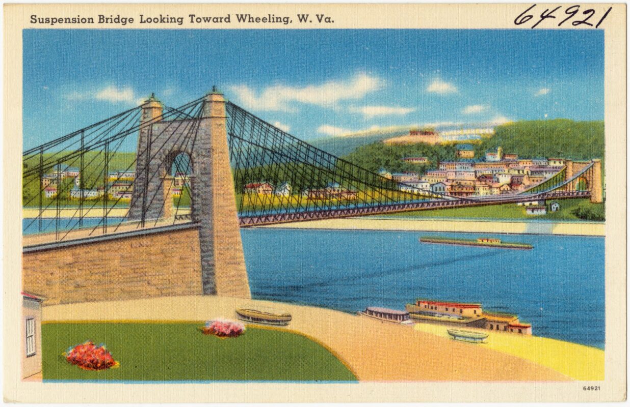 Featured image for Wheeling Suspension Bridge: A Haunted Historical Landmark
